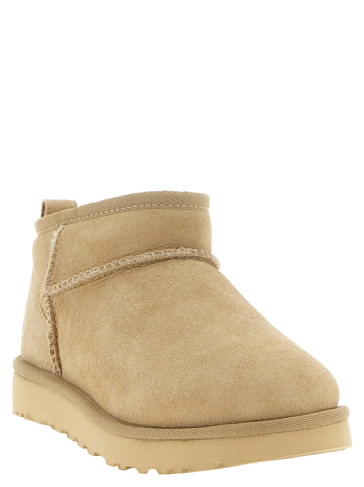 Ugg 'Classic Ultra Mini' beige ankle boots