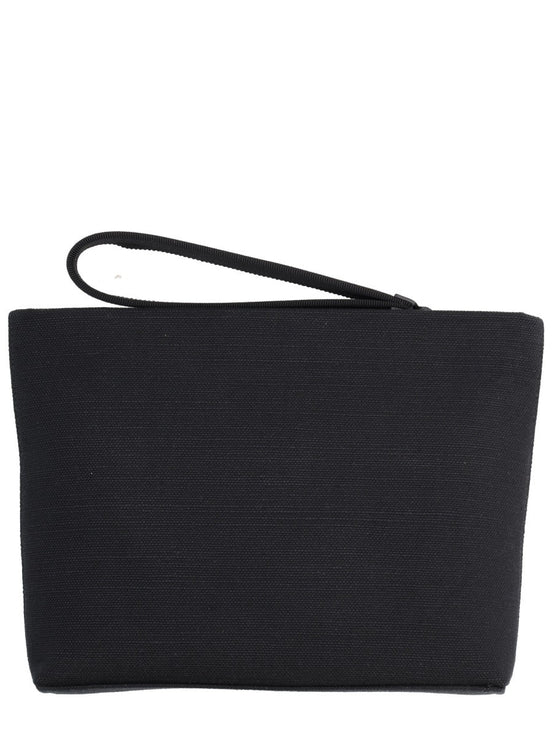 CLUTCH BAG WITH LOGO