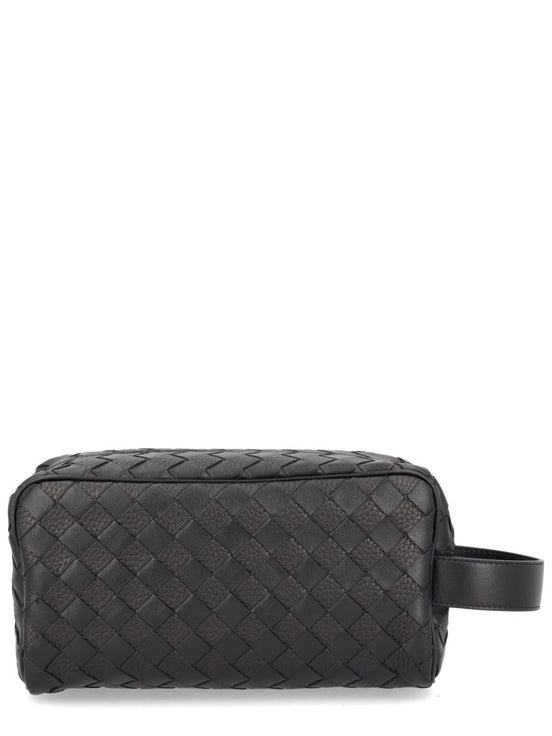 Bottega Veneta CLUTCH BAG WITH WOVEN PATTERN