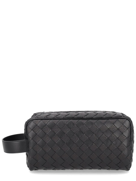 CLUTCH BAG WITH WOVEN PATTERN