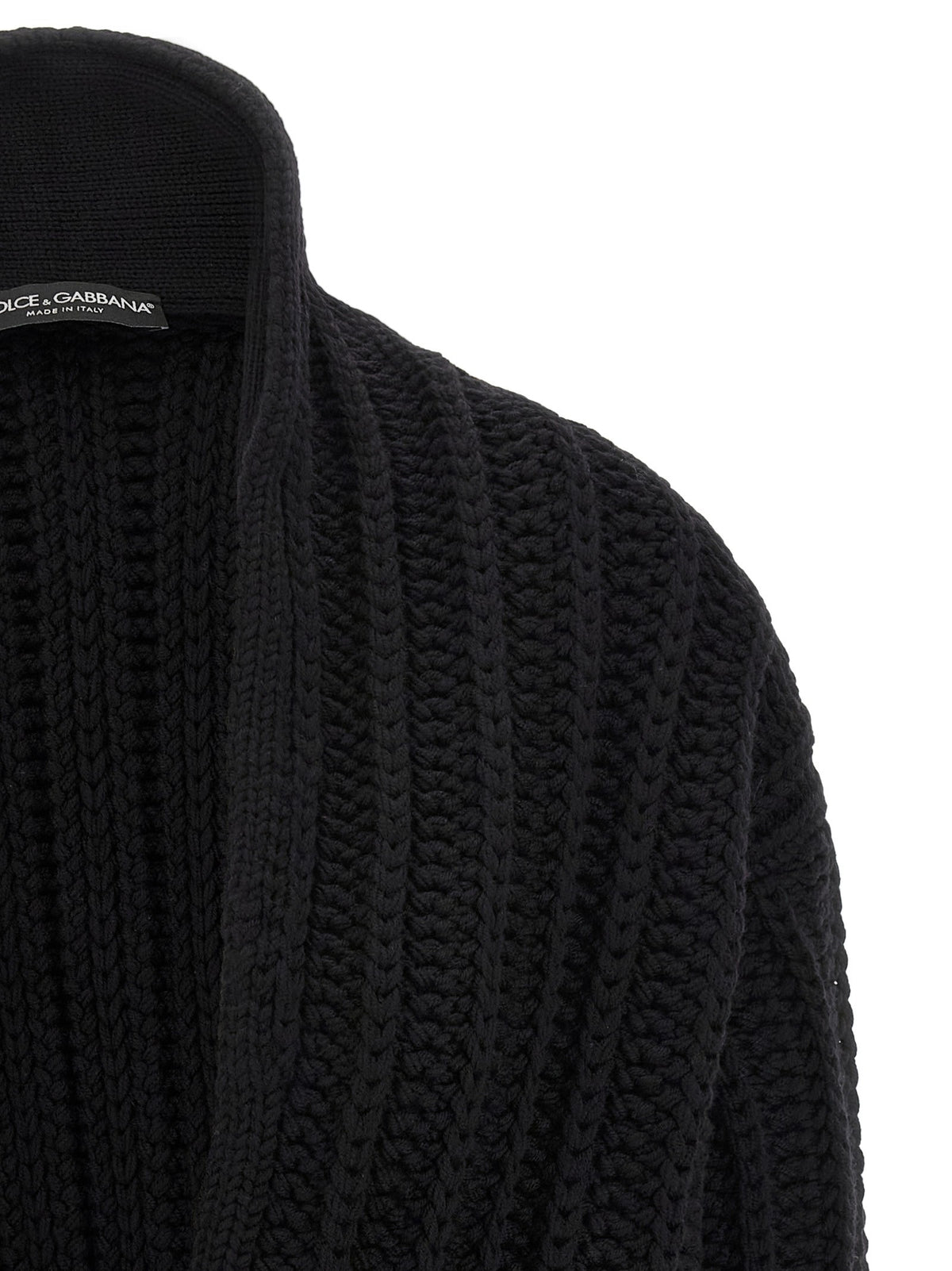 Dolce & Gabbana Coarse wool cardigan