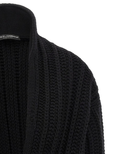 Dolce & Gabbana Coarse wool cardigan