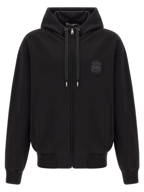 Coat of arms logo hoodie