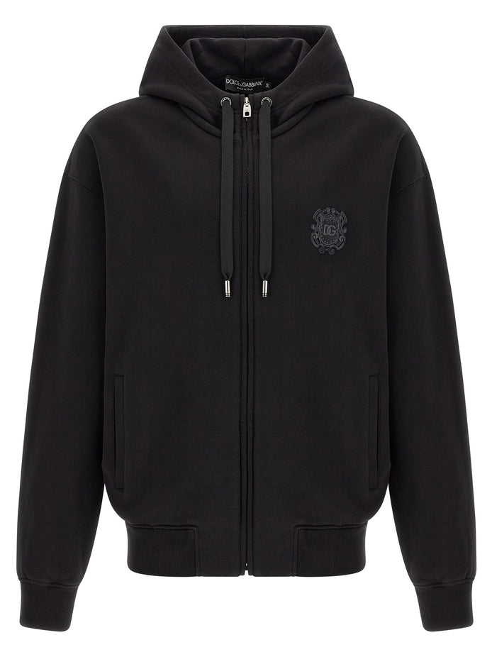 Coat of arms logo hoodie