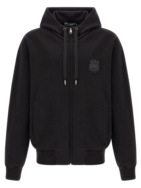 Coat of arms logo hoodie