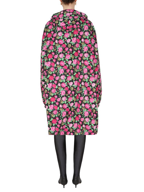 COAT WITH FLORAL PATTERN