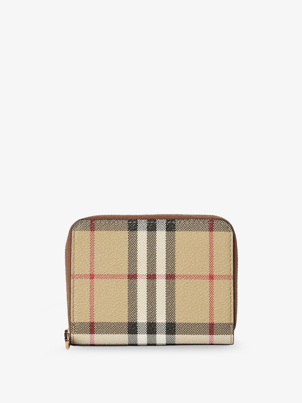 Coated canvas with Check pattern