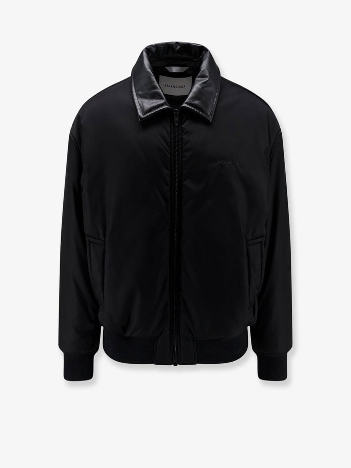 Cocoon down jacket in cotton blend