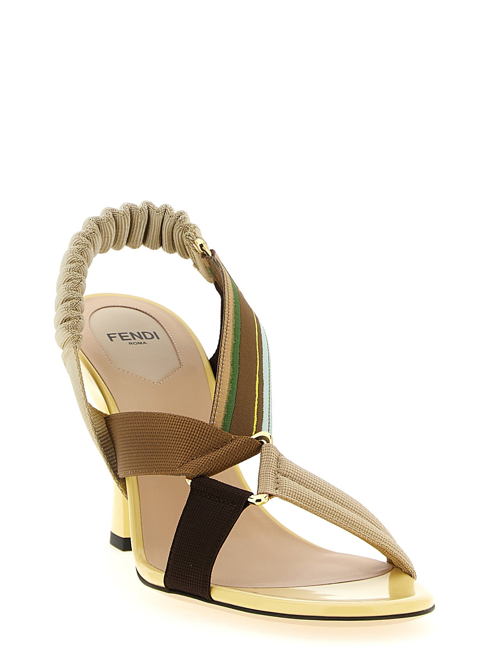 Fendi 'Colibrì' sandals with cable ties