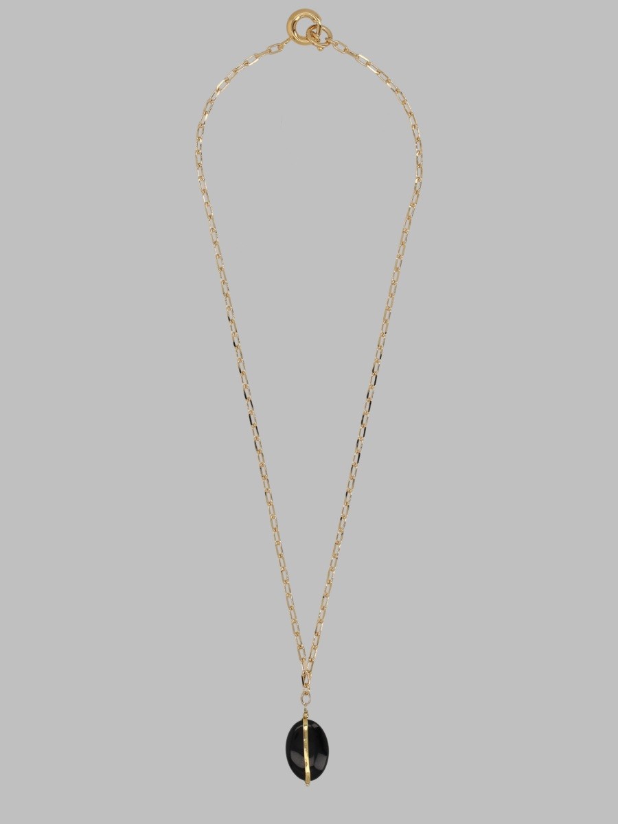 COLLANA CON PENDENTE IN PIETRA