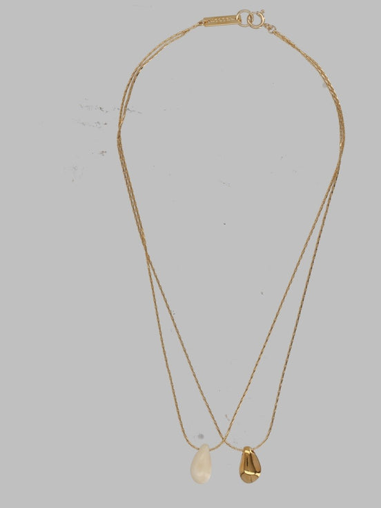 COLLANA "IMALA" CON DOPPIO PENDENTE