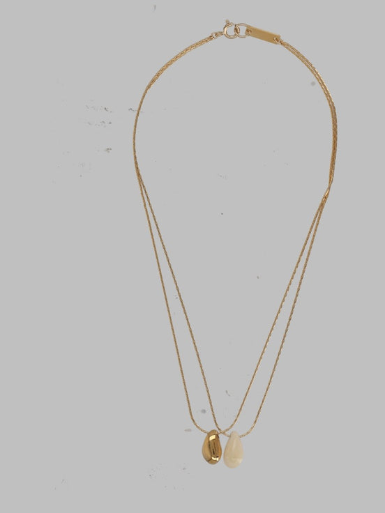 COLLANA "IMALA" CON DOPPIO PENDENTE