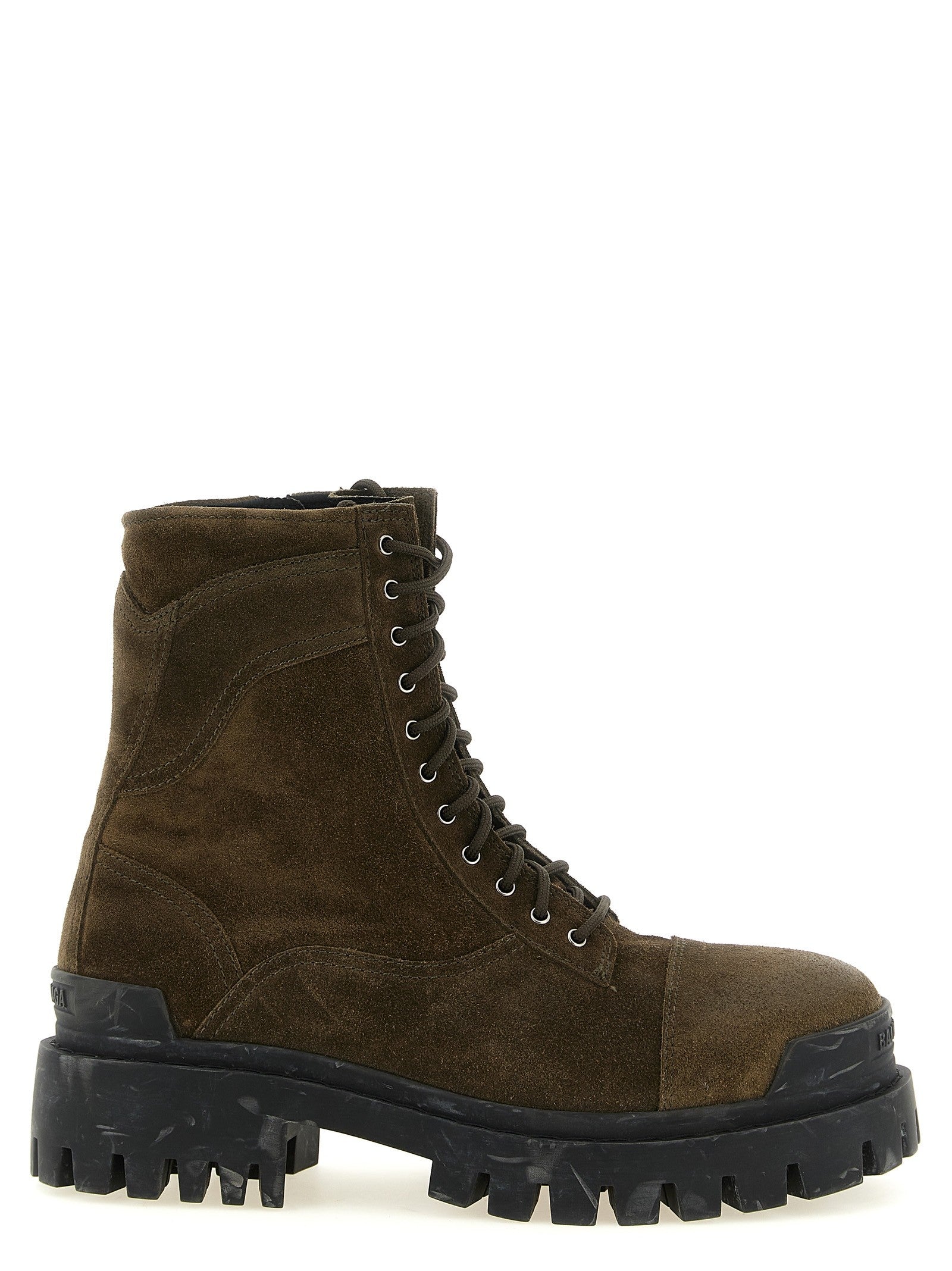 'Combat Strike' ankle boots