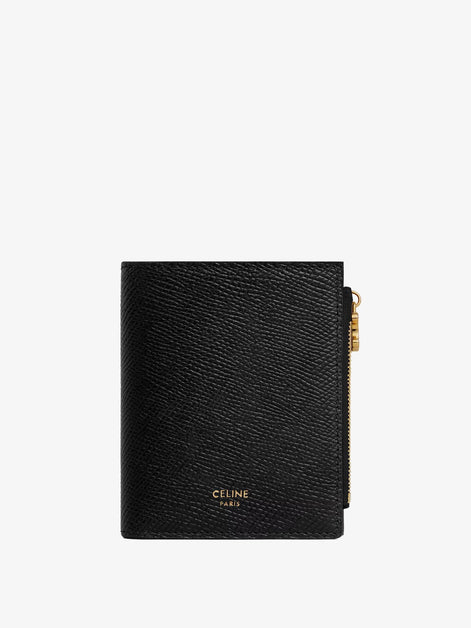 Compact wallet with Triomphe charm