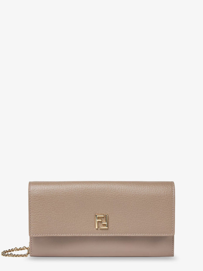 Continental leather crossbody bag