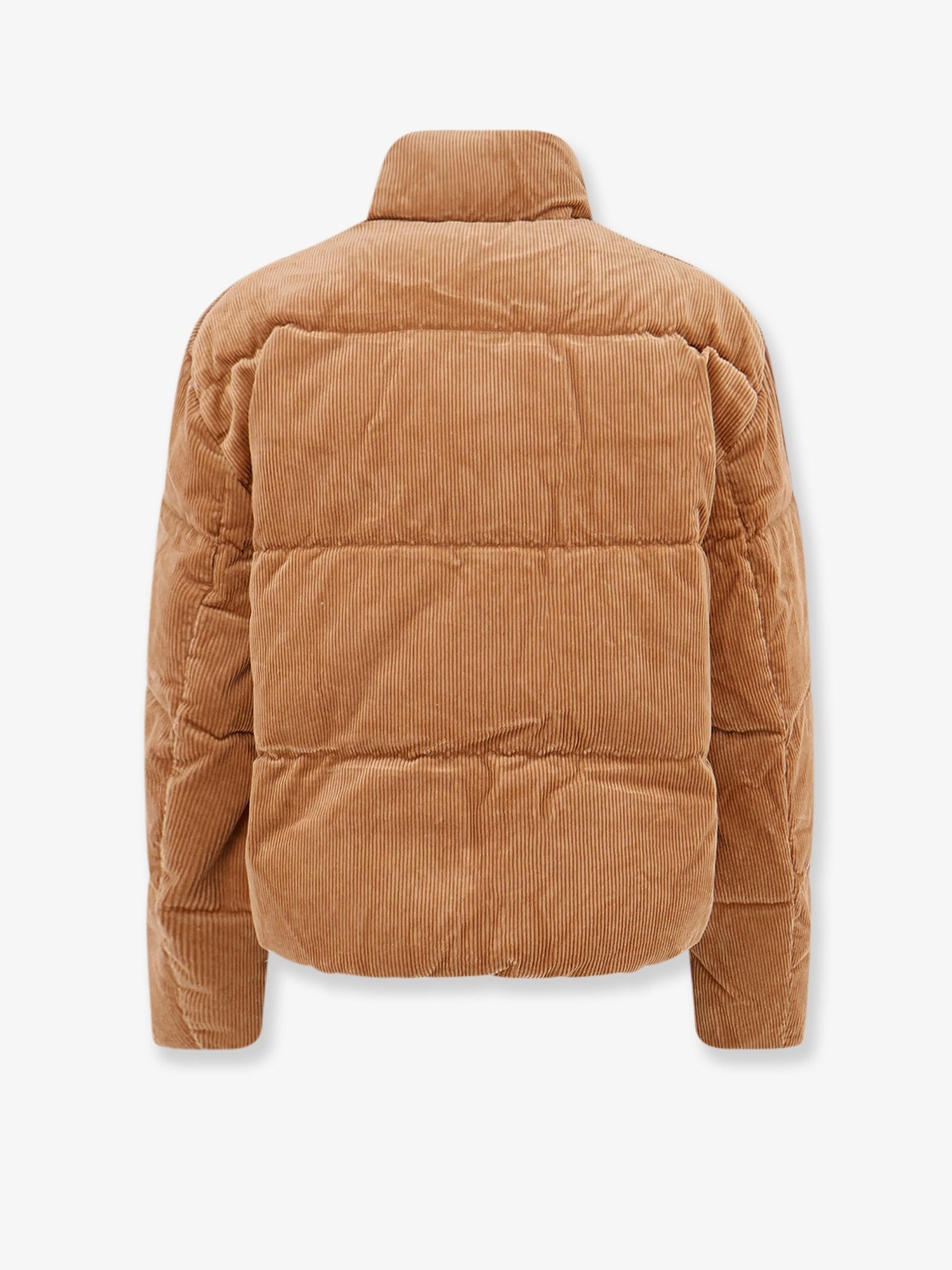 Corduroy down jacket