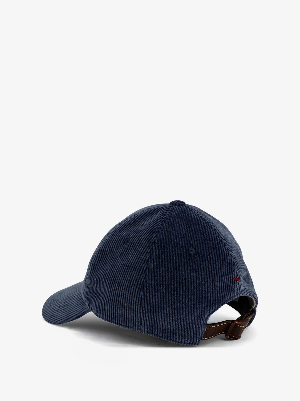 Brunello Cucinelli Corduroy hat with embroidered logo