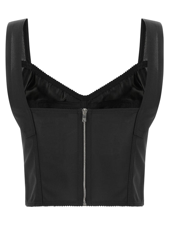 Dolce & Gabbana 'Corsetteria' Bustier Top