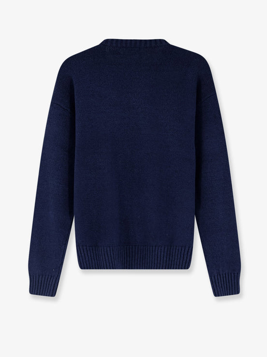 Cotton and linen blend sweatshirt