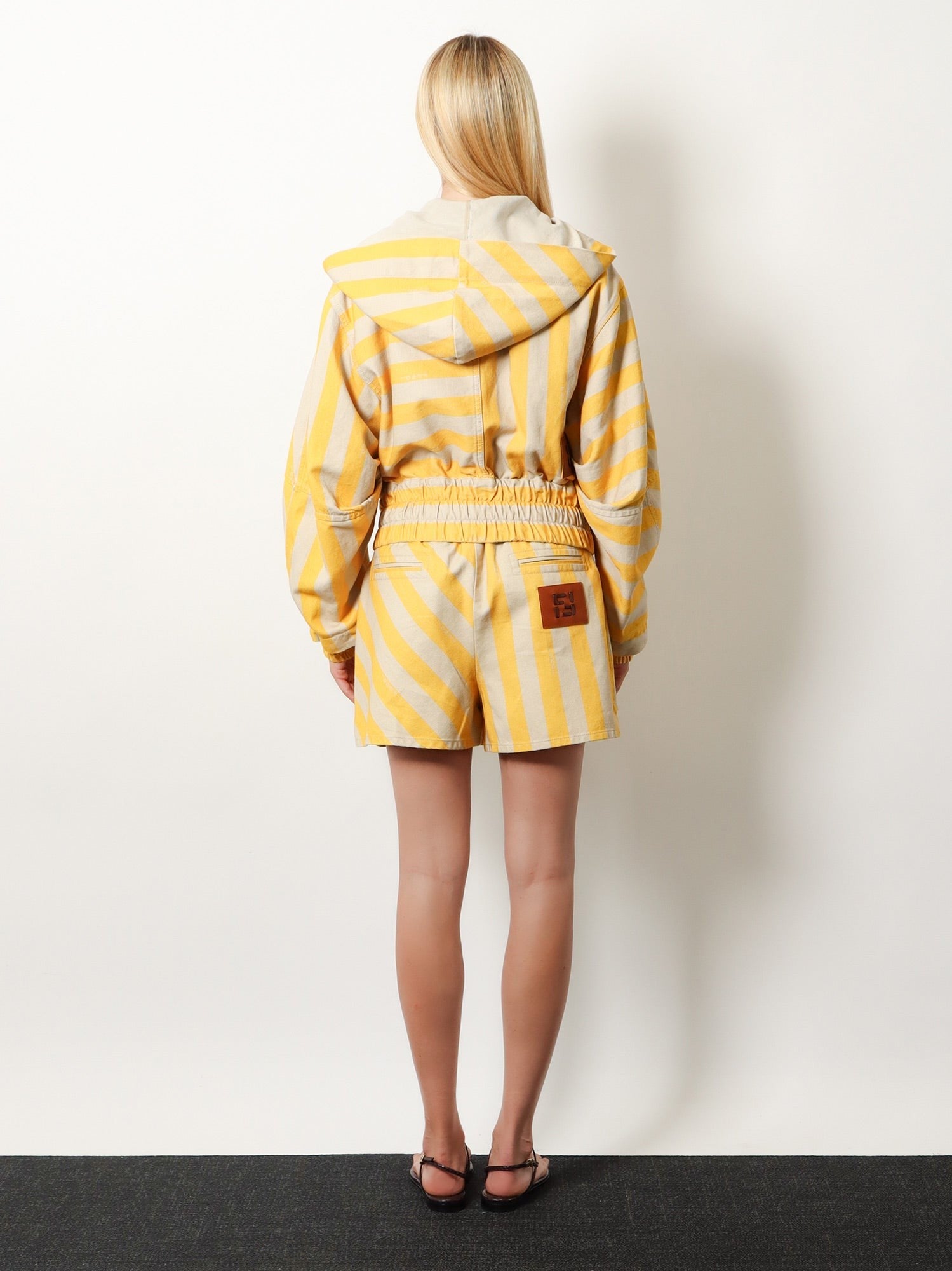 Fendi Cotton and linen jacket