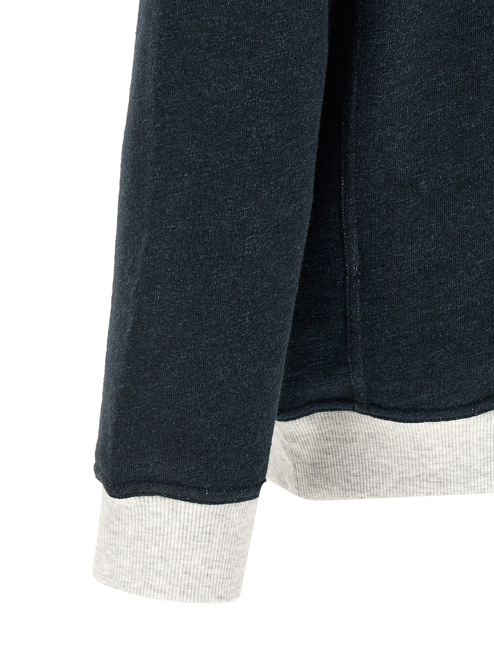 Cotton and linen sweatshirt