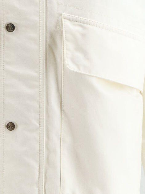 Brunello Cucinelli Cotton and nylon blend jacket