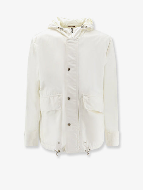 Cotton and nylon blend jacket