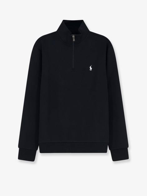 Cotton and recycled polyester sweatshirt