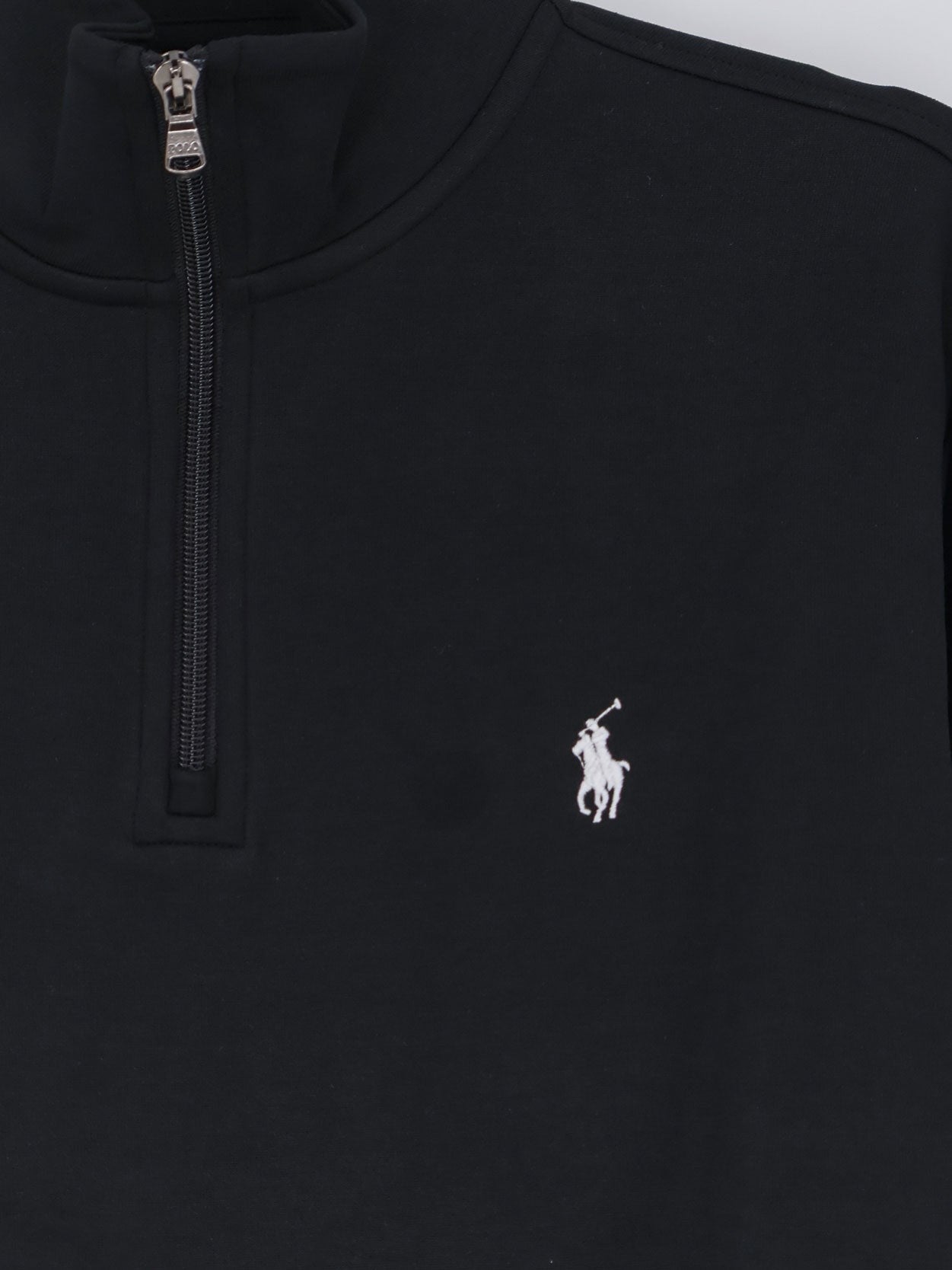 Cotton and recycled polyester sweatshirt