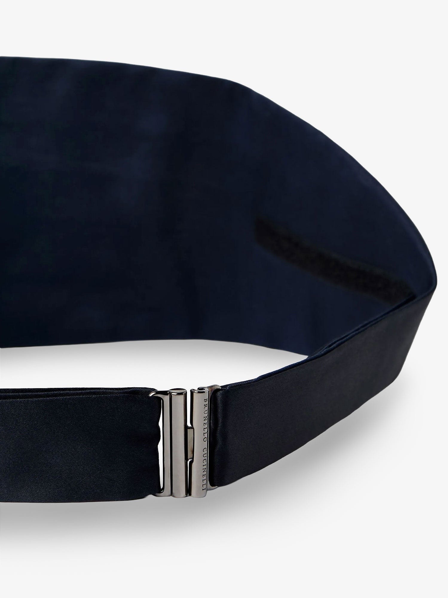 Cotton and silk cummerbund