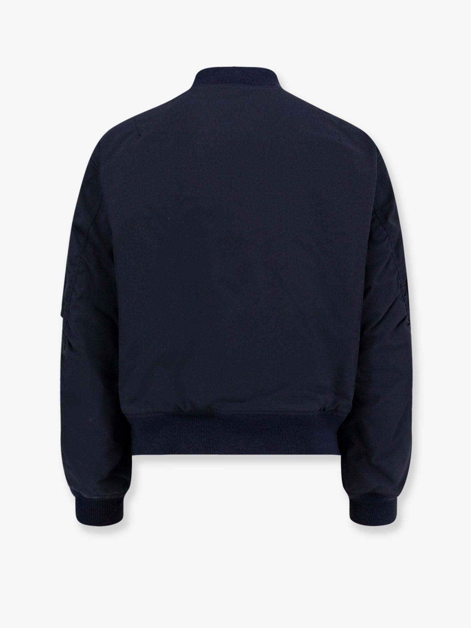 Cotton blend bomber jacket