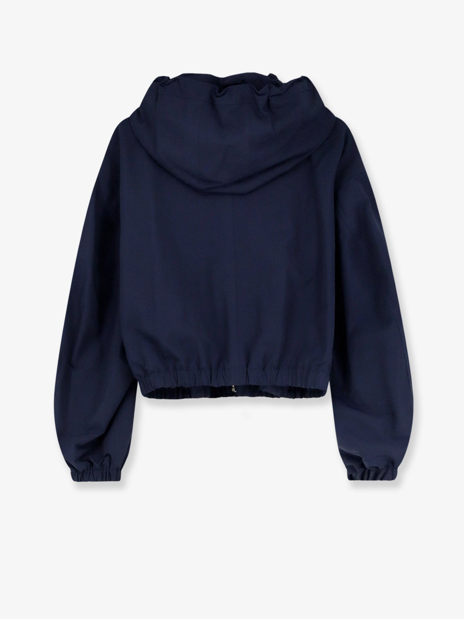 Cotton blend jacket with Logo