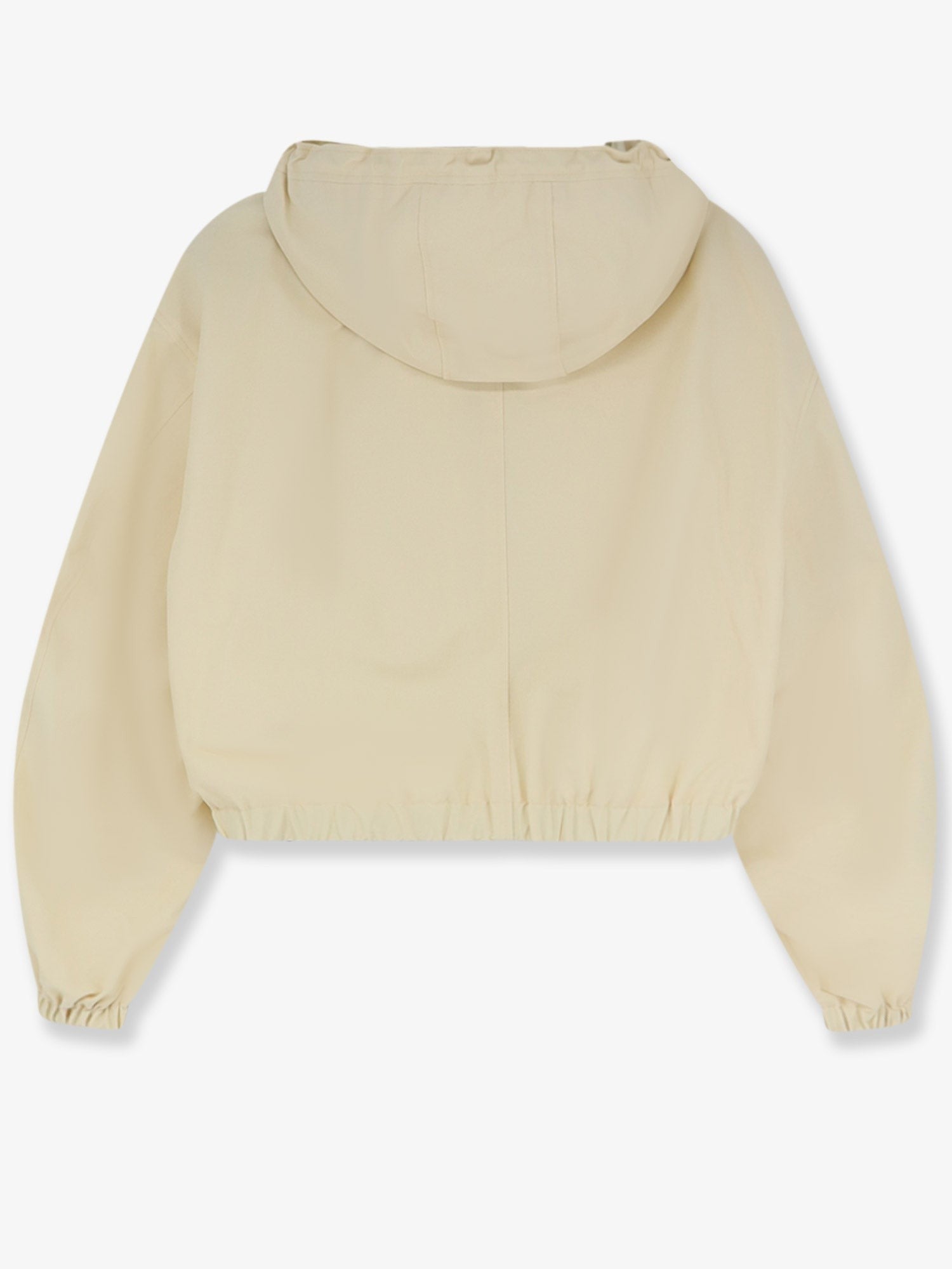 Cotton blend jacket with logo