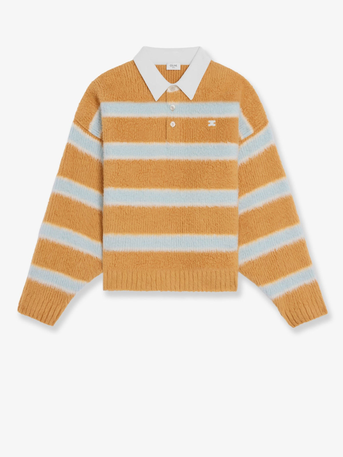 Cotton blend polo shirt