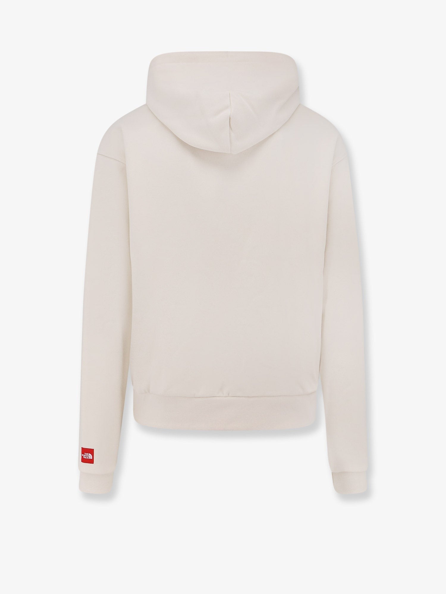 Cotton blend sweatshirt with hood
