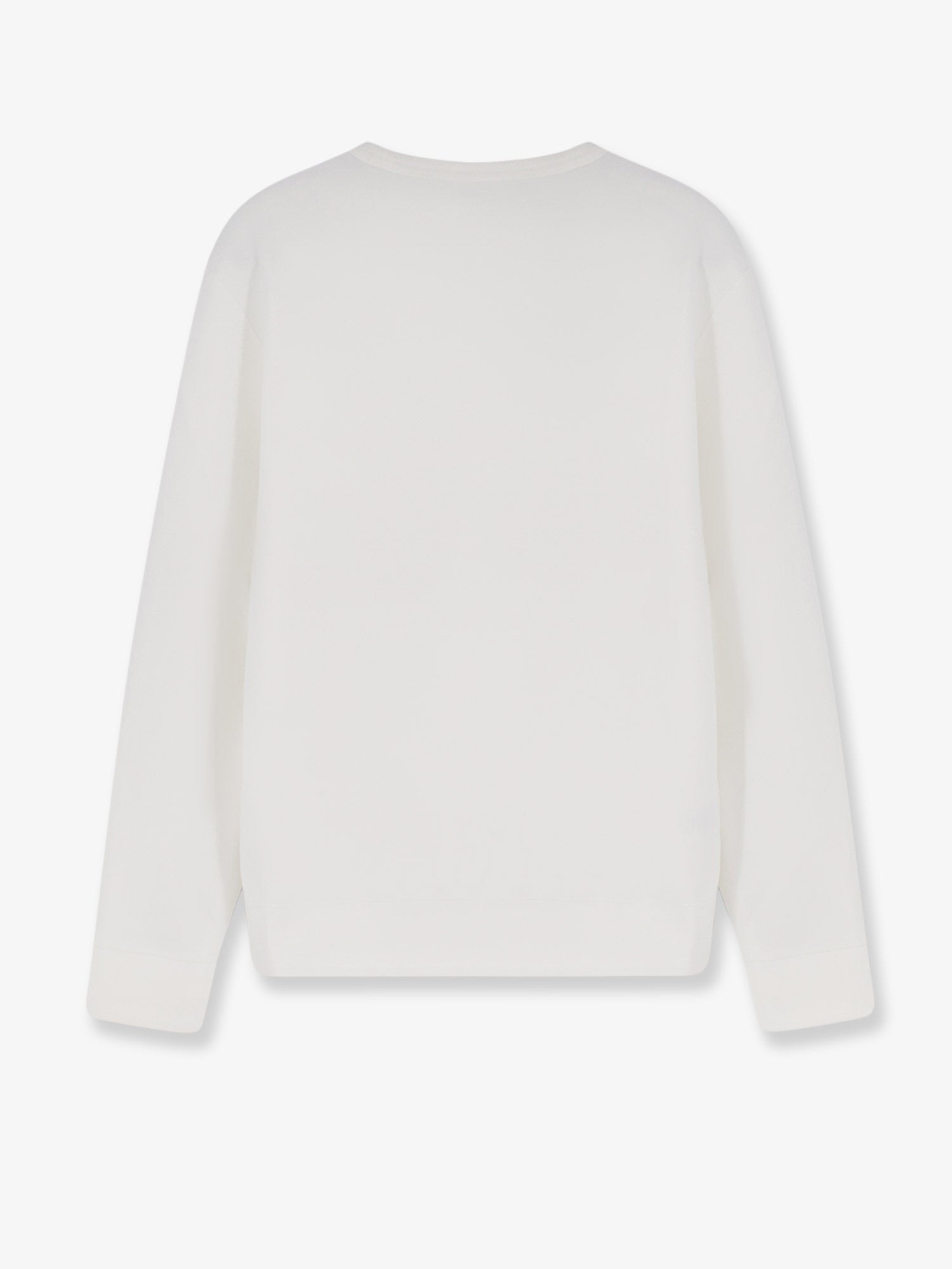 Cotton blend sweatshirt with iconic embroidery