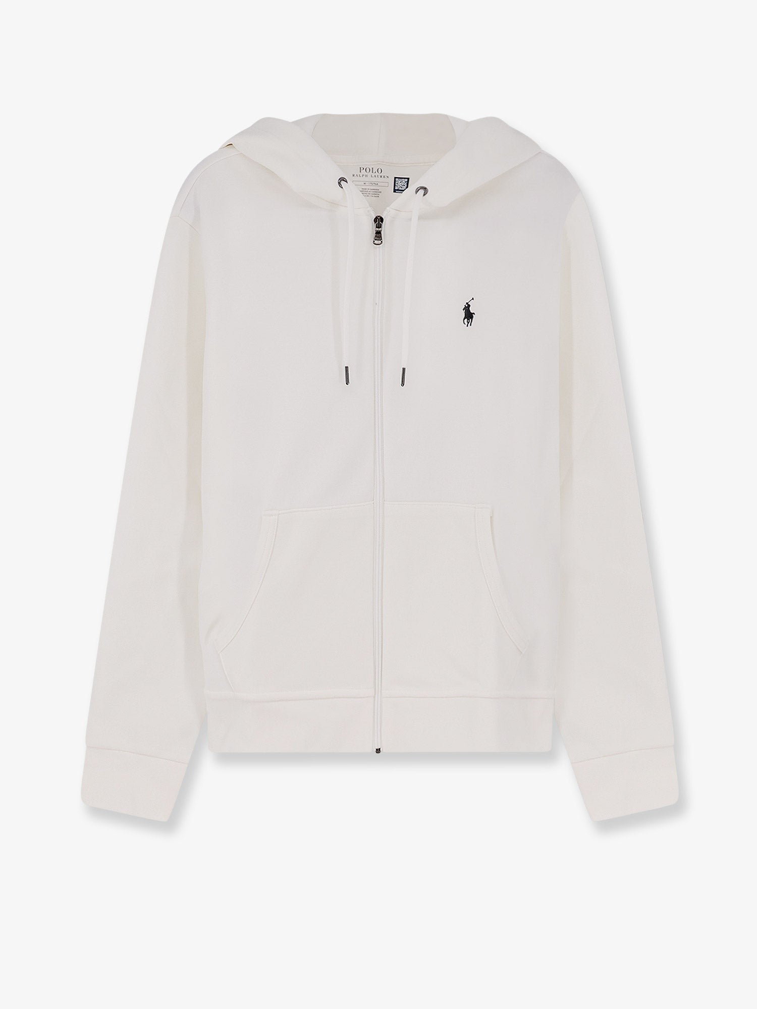 Cotton blend sweatshirt with iconic logo