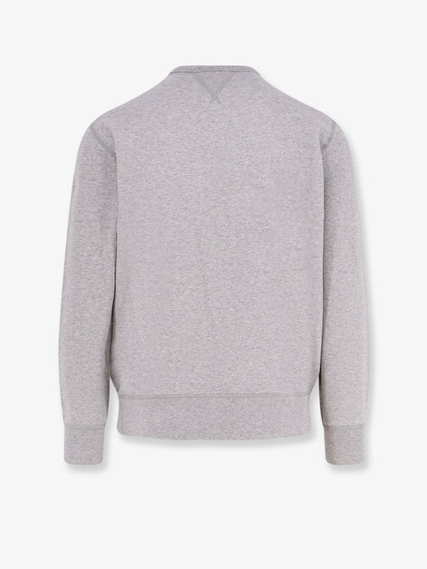 Cotton blend sweatshirt with logo