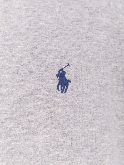 Cotton blend sweatshirt with logo