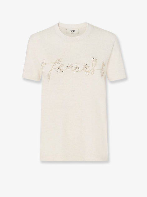 Cotton blend T-shirt