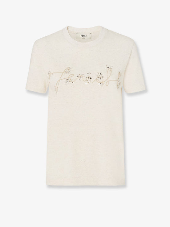 Cotton blend T-shirt