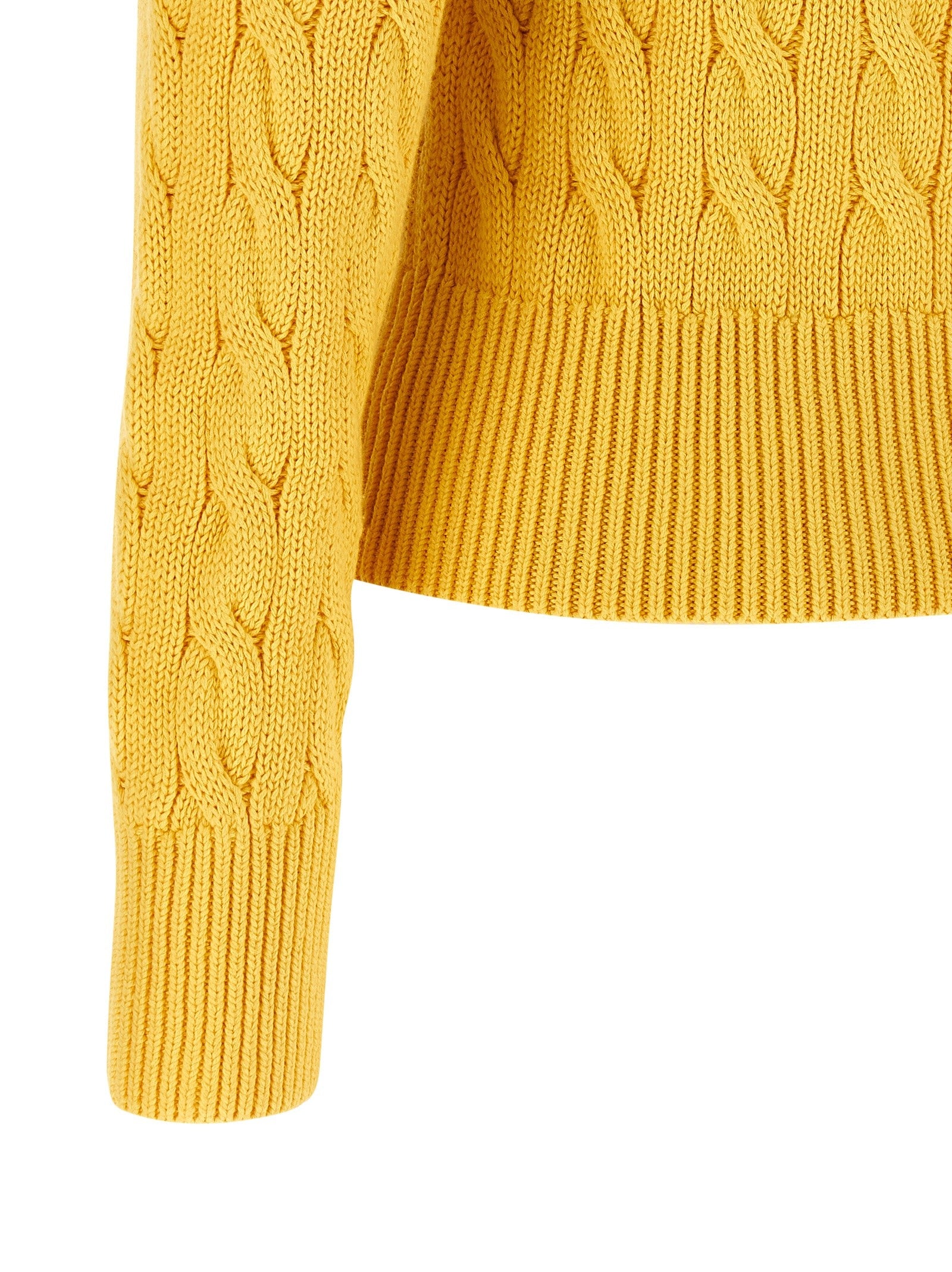 Cotton cable cardigan
