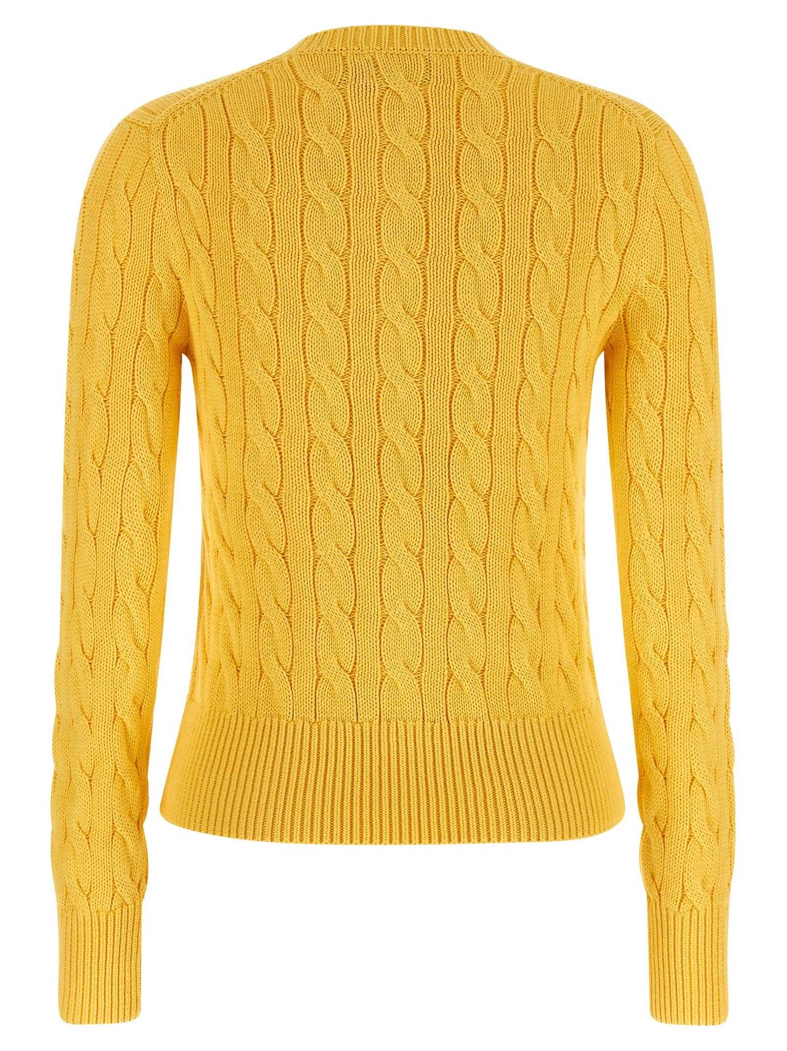 Cotton cable cardigan