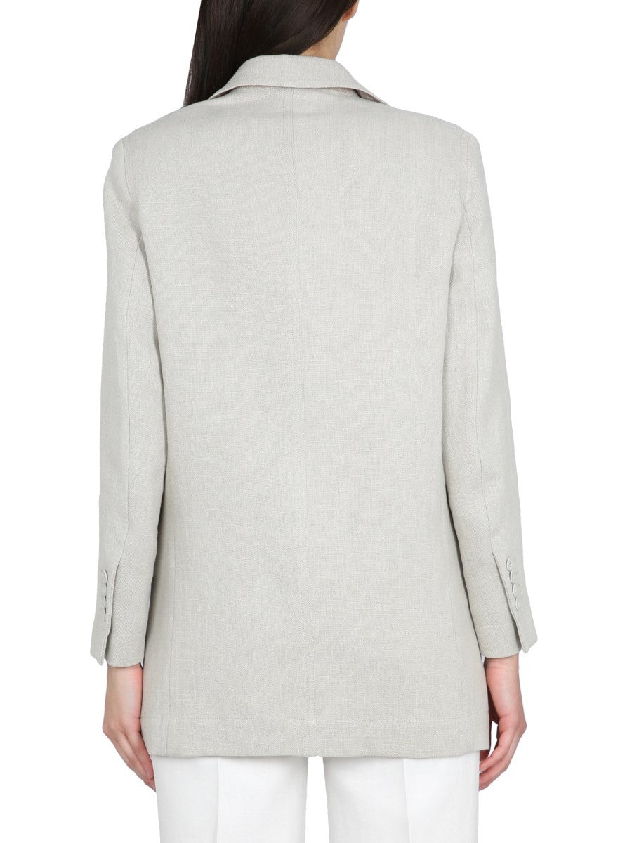 COTTON CRêPE JACKET.