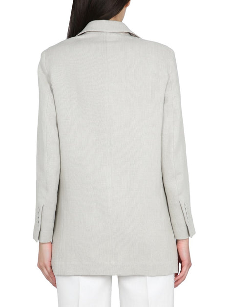 COTTON CRêPE JACKET.