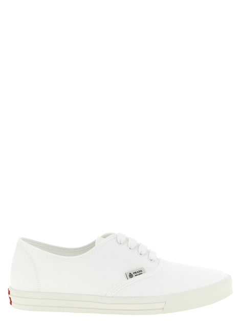 Cotton drill sneakers