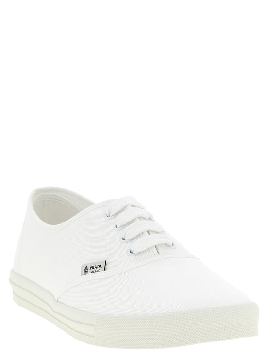 Cotton drill sneakers