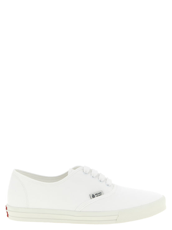 Cotton drill sneakers