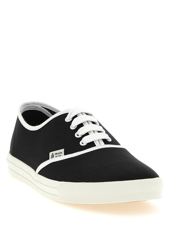 Cotton drill sneakers