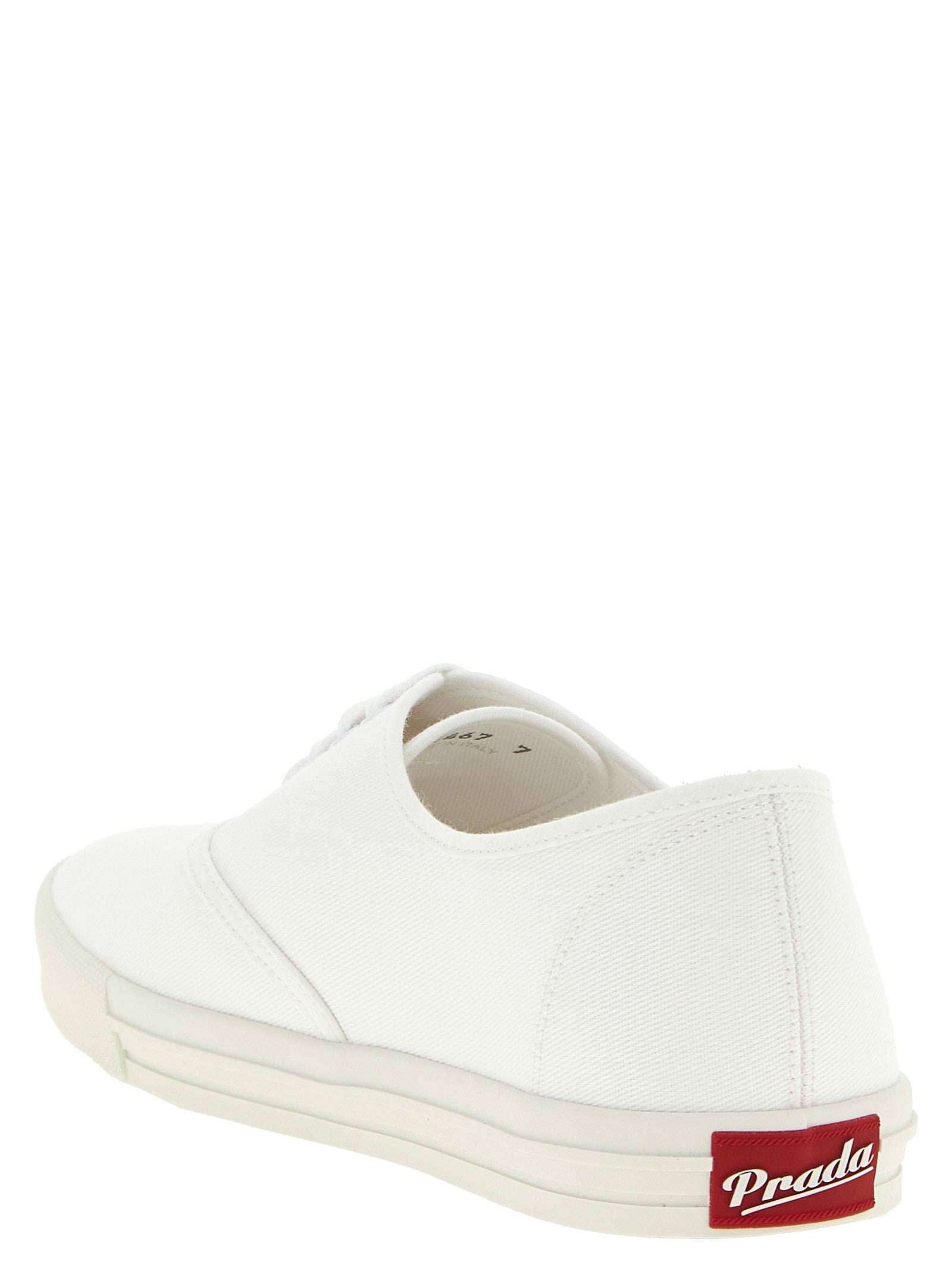 Cotton drill sneakers